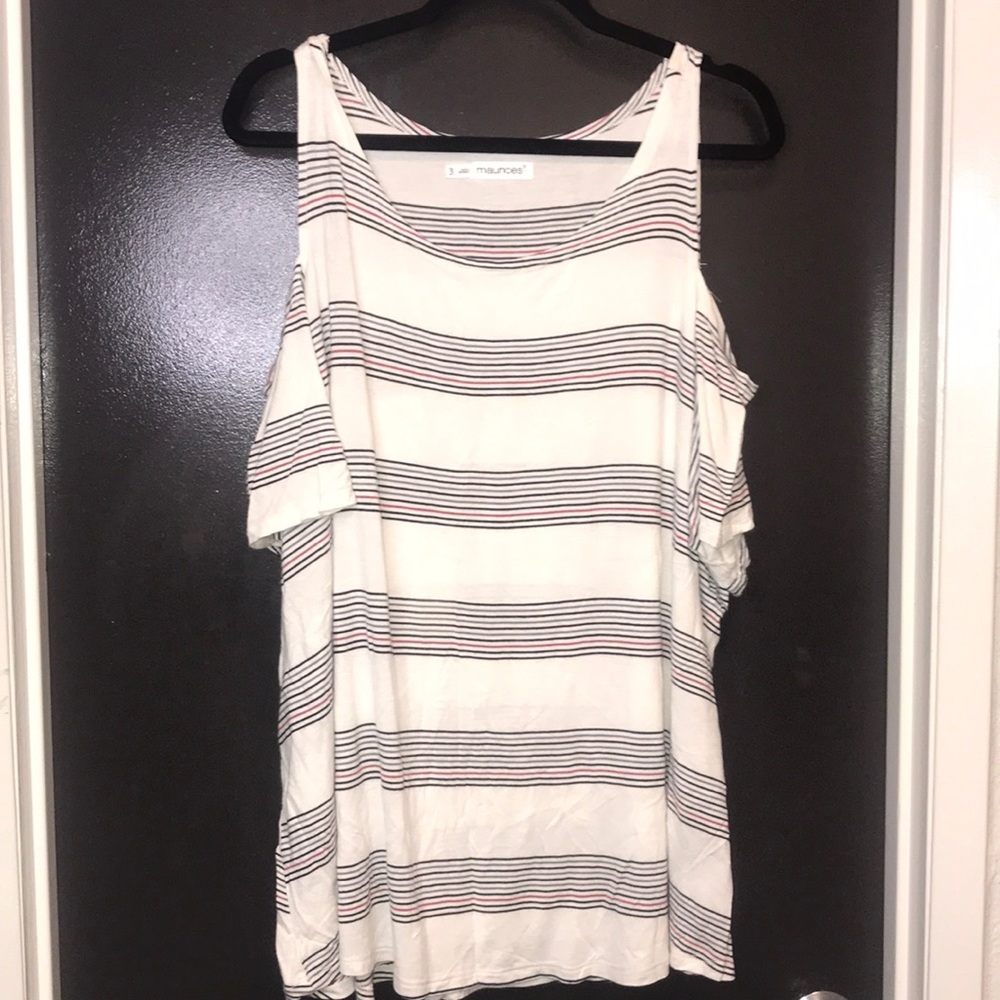 Maurice’s cold shoulder blouse